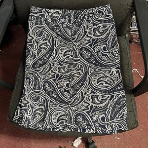 Paisley skort